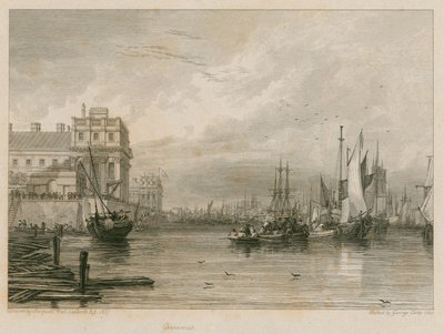 Greenwich, London by Augustus Wall Callcott